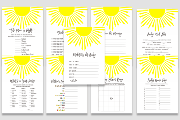Download Sun Baby Shower Games - Game Collection
