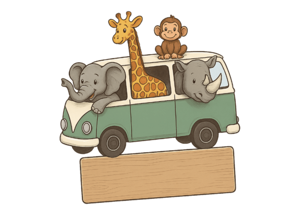 Download Kids Zoo Animals Boy Name Girl Name PNG - Animal Collection