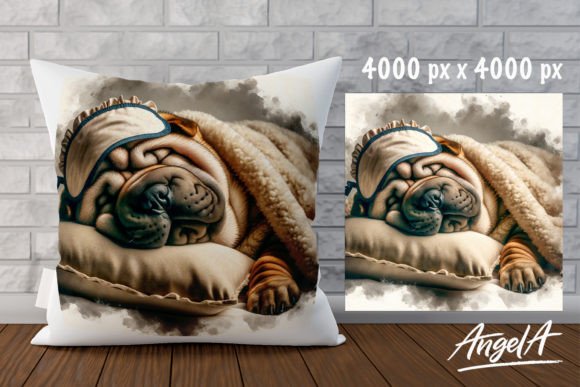 Download Sleeping Dog Shar Pei, Cute Animal - Animal Collection