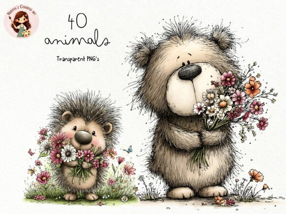 Download Spring Woodland Animals Clipart PNG - Animal Collection