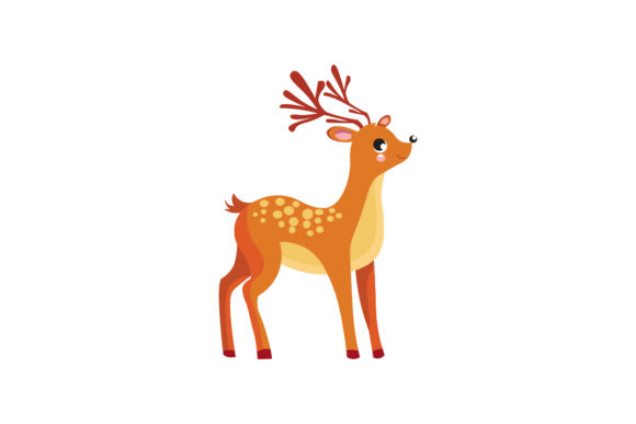 Download Cute Animal Deer Illustrations Vector - Animal Collection