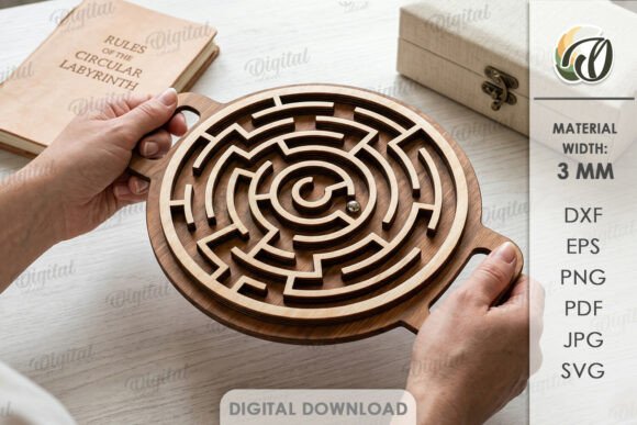 Download 3D Maze Game Laser Cut - Premium Resources
