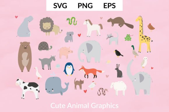 Download Cute Animal Graphics - Animal Collection