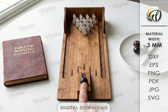 Download 3D Bowlling Board Game Laser Cut - Premium Resources